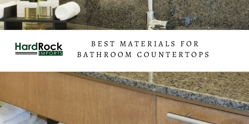 3 Of The Best Materials For Bathroom Countertops In Dallas