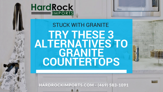 Stuck With Granite Try These 3 Alternatives to Granite Countertops granite countertop alternatives