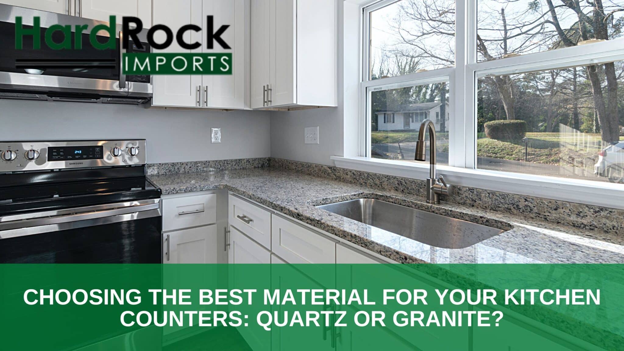 Choosing the Best Material for Your Kitchen Counters: Quartz or Granite?