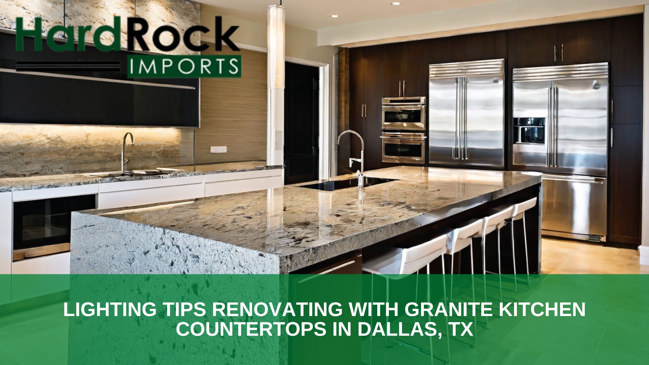 Renovating with granite kitchen countertops in Dallas