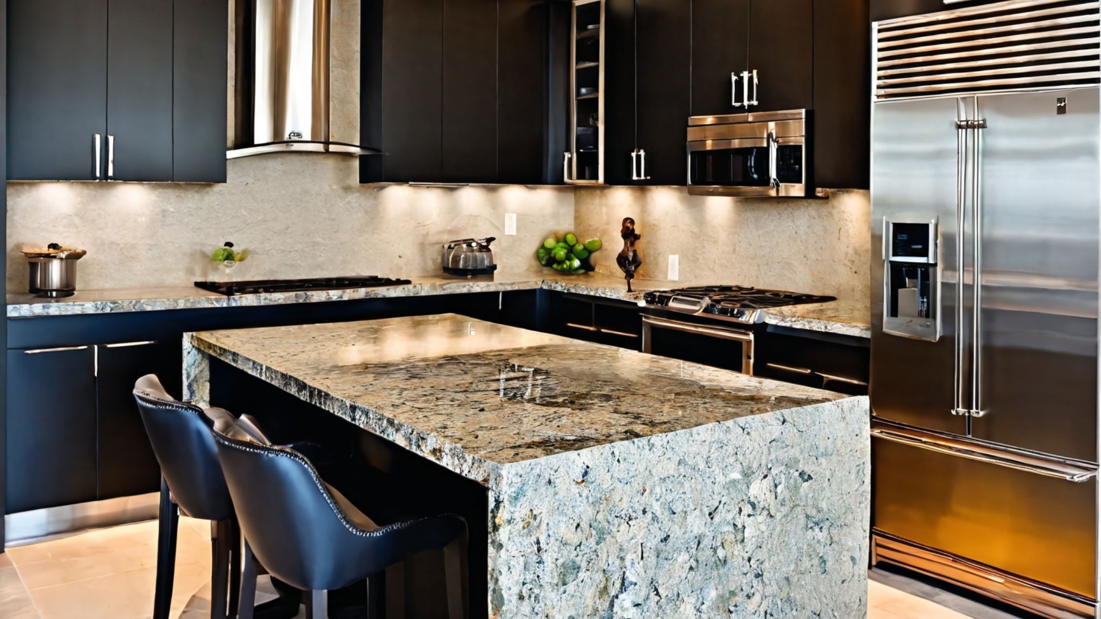 Renovating with granite kitchen countertops in Dallas, TX