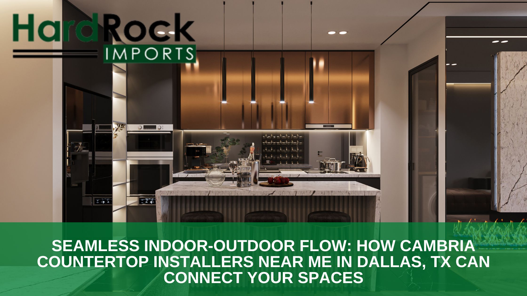 Cambria countertop installers near me in Dallas