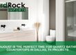 Quartz bathroom countertops in Dallas