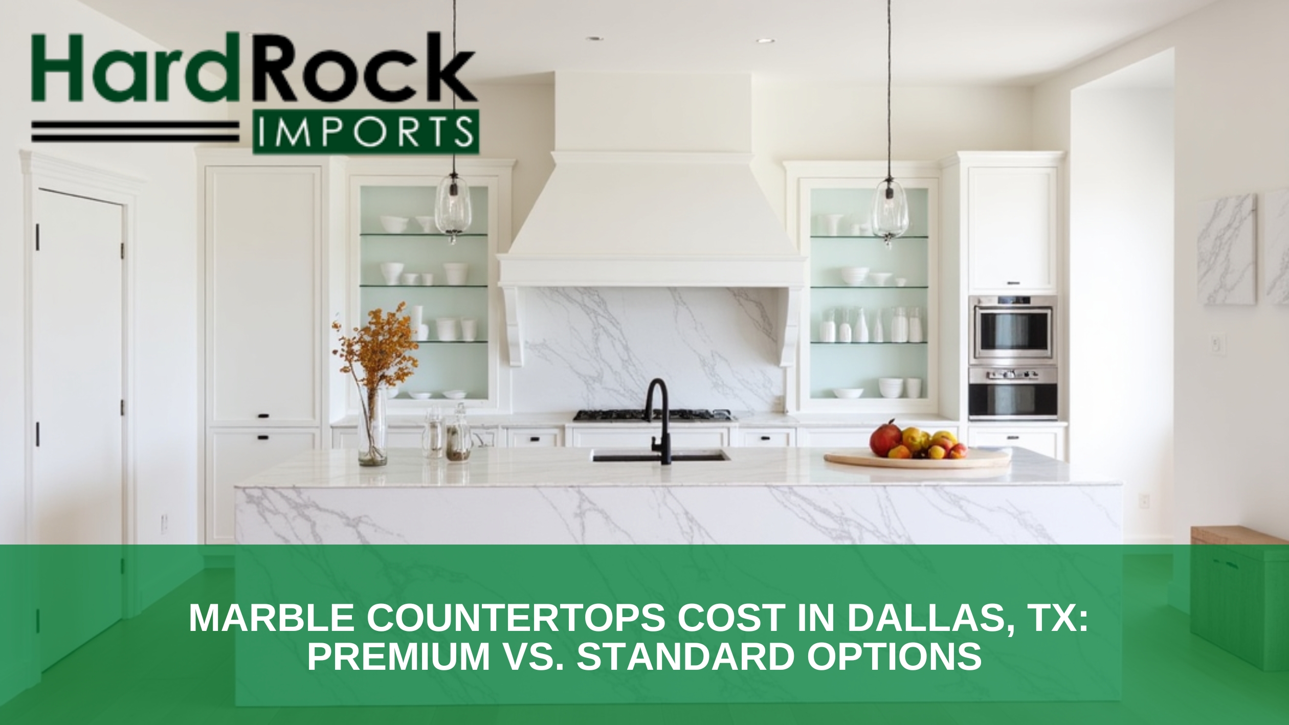 Marble countertops cost in Dallas
