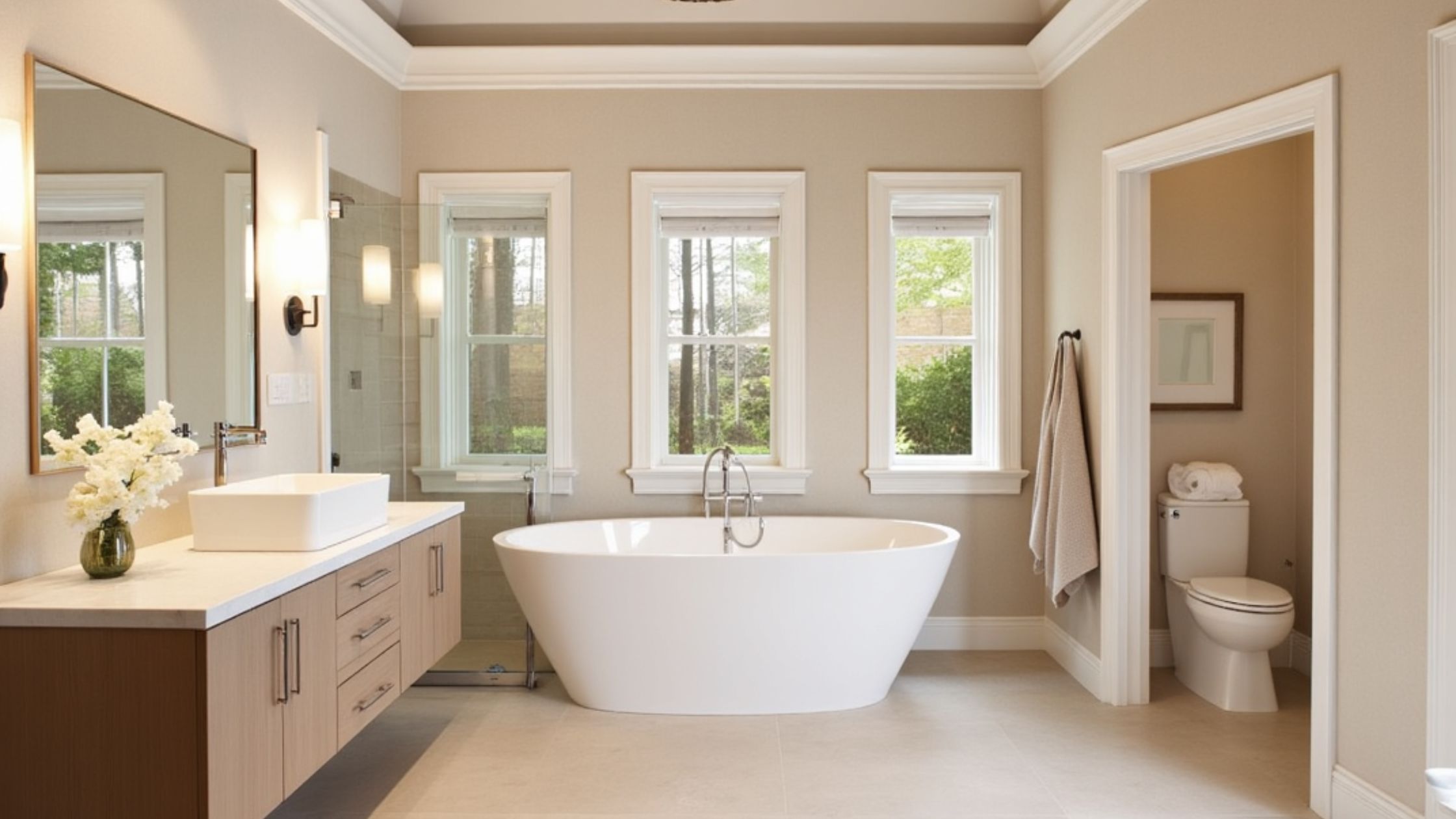 Quartz bathroom countertops in Dallas, TX