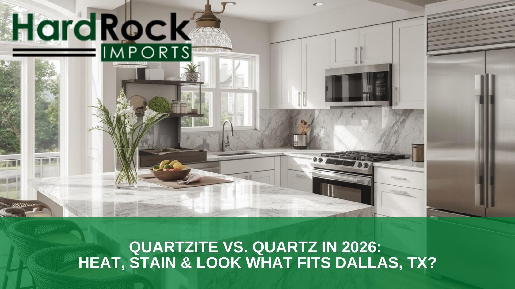 quartzite vs quartz 2026 Dallas
