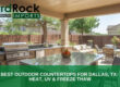 outdoor kitchen countertops