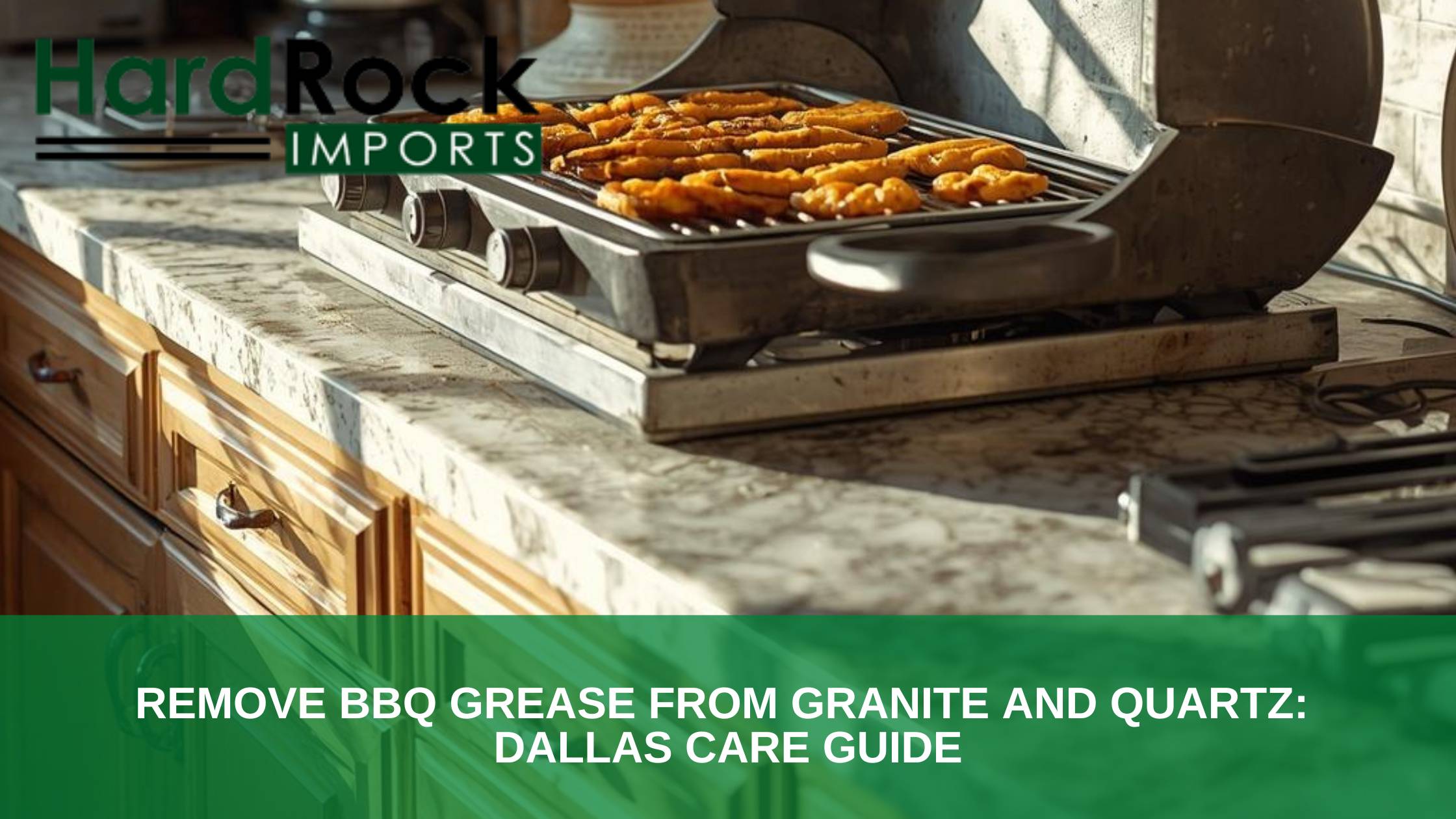 grease stain removal granite quartz Dallas