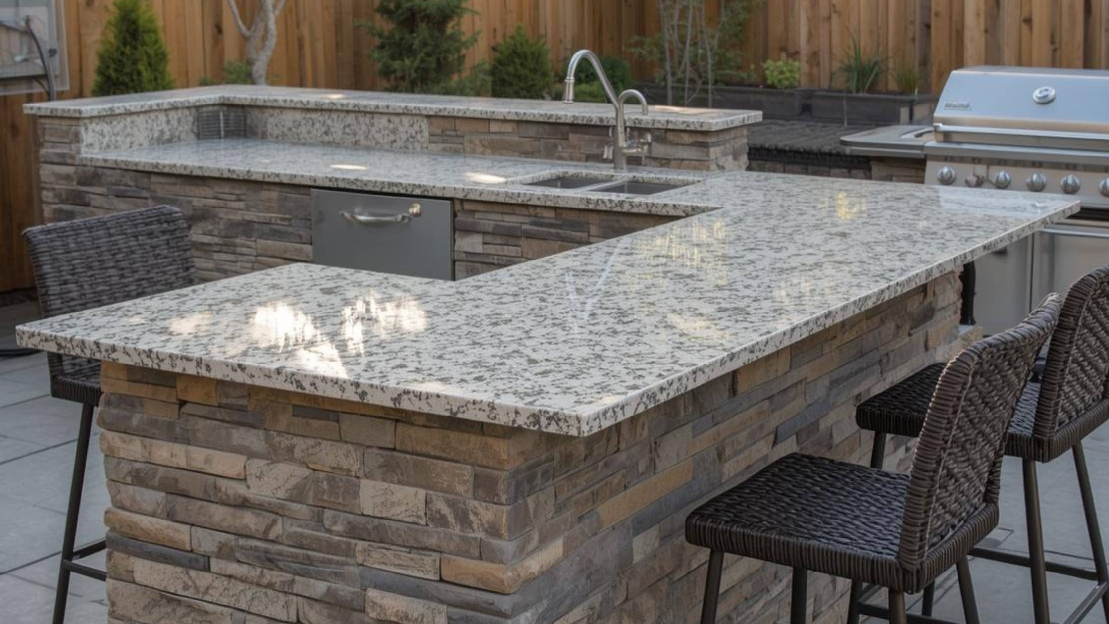 cost of outdoor countertops Dallas