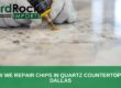repair chip in quartz countertop Dallas