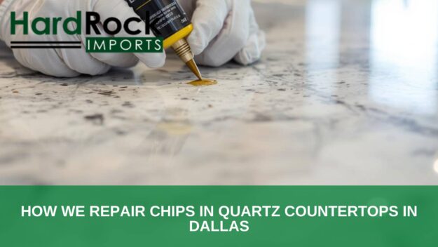 repair chip in quartz countertop Dallas