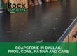 soapstone countertops pros cons Dallas