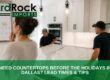 rush countertop install before holidays Dallas